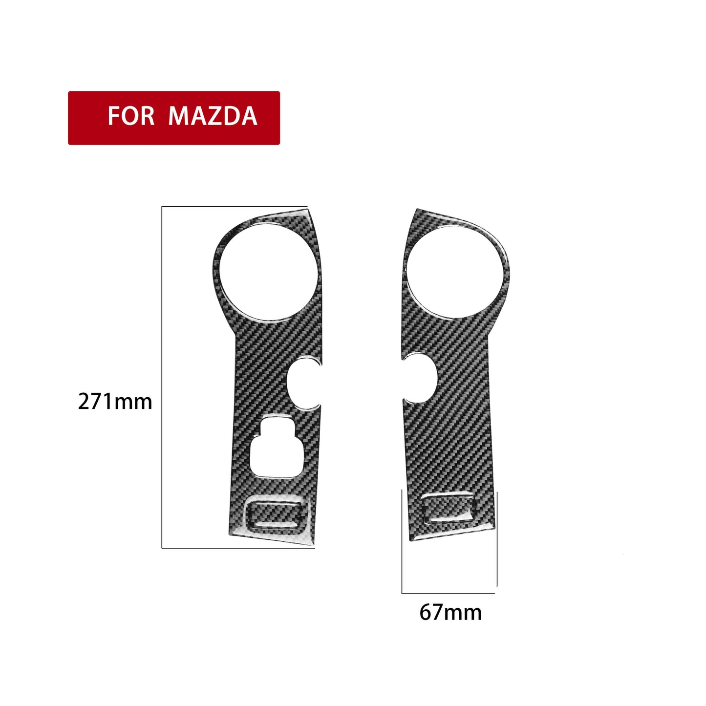 for Lexus RX350 RX450H 2016-2022 Matte Interior Window Lift Switch Panel Cover Trim- v