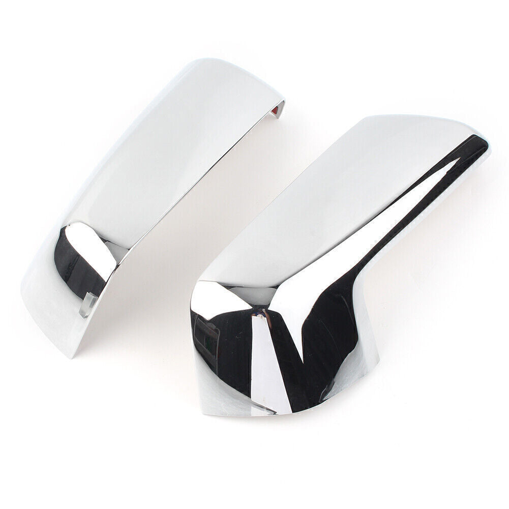 Rearview Mirror Cover Decor Fit for Chevy Silverado for Sierra 1500 2019-2022 Chrome