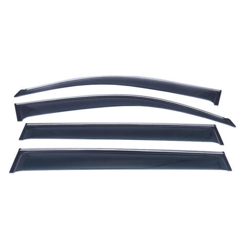 2008-2013 4pcs Black Window Visor Shades Sun Rain Guard for Toyota Highlander