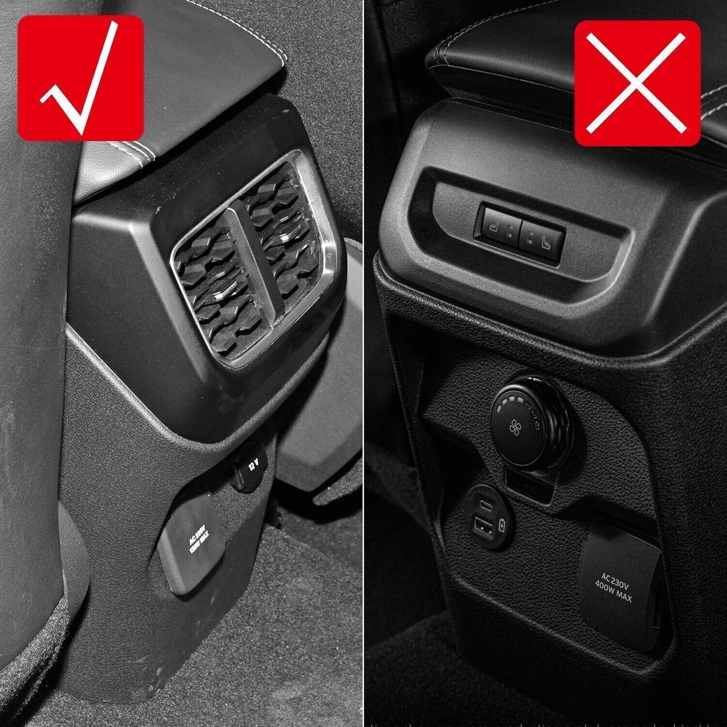 14X Carbon Fiber Look Interior Accessories Cover Trim for Ford Ranger 2024-2025