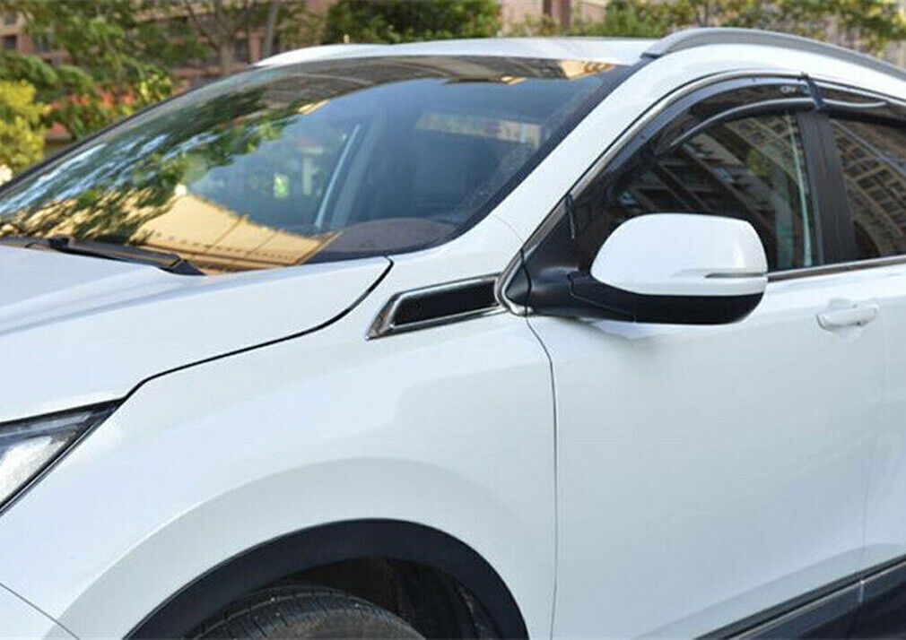 for Honda CR-V 2017-2022 Chrome Exterior Fender Side Body Emblem Hood Trim Cover
