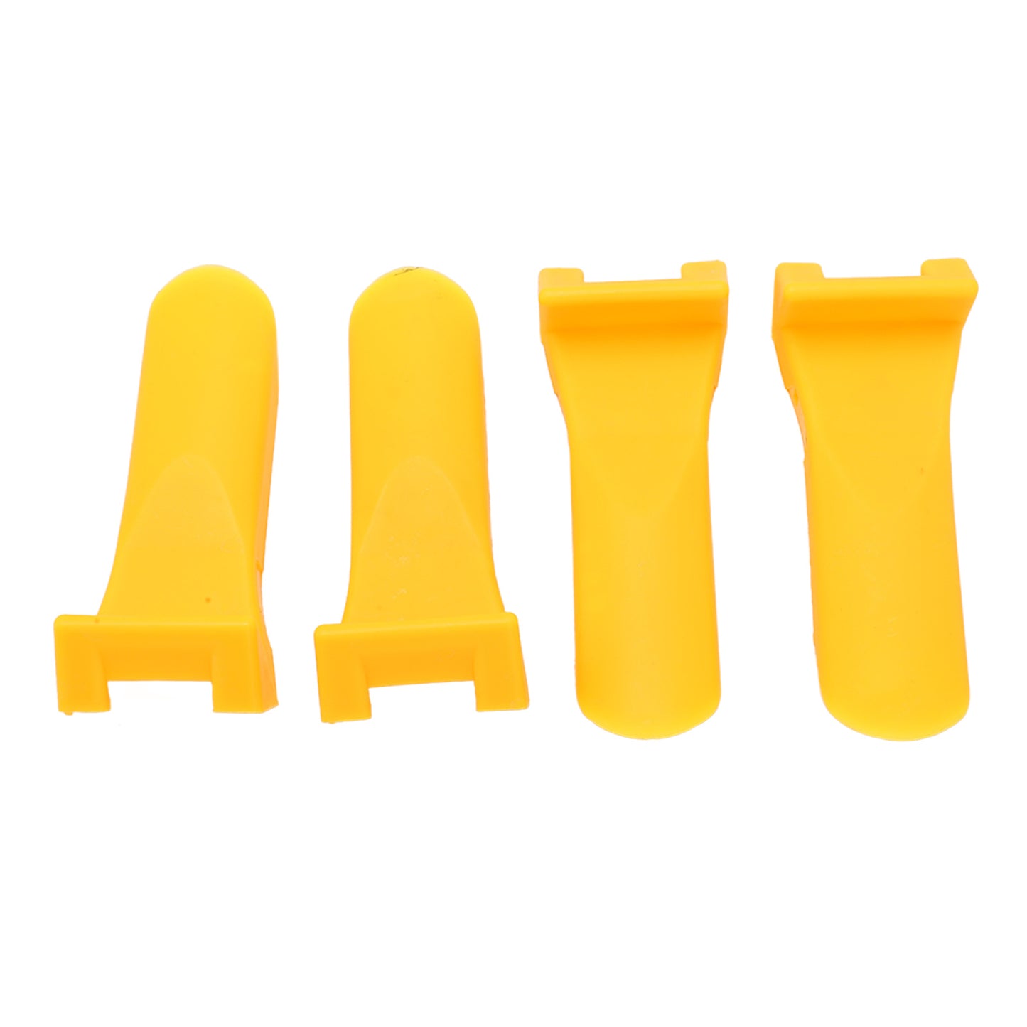 Car 4Pcs Wheel Rim Guards Protectors Plastic Inserts Jaw Clamp Cover Part For