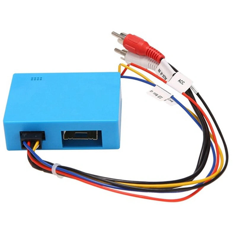 Car Data Fiber Optic Decoder Radio Adapter For 00-05 for Benz ML CL SL ECS CLK Class