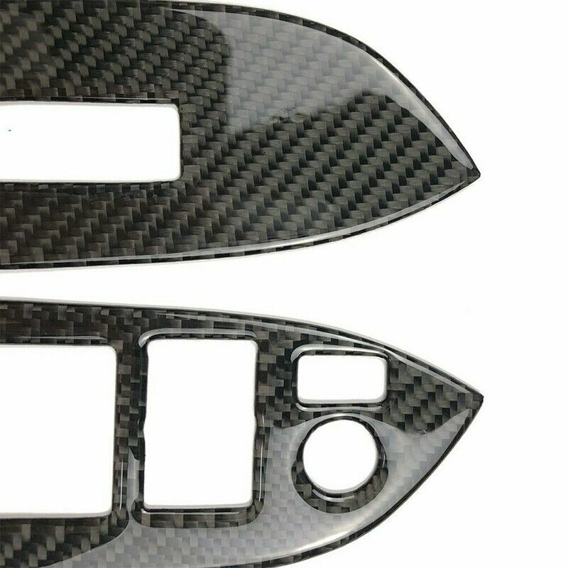 Carbon fiber interior window button cover trim suitable for Subaru BRZ and for Toyota 86