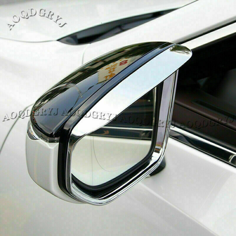 2Chrome Exterior Rear View Mirror Frame Trim for Lexus ES250 300h 350 2019-2022