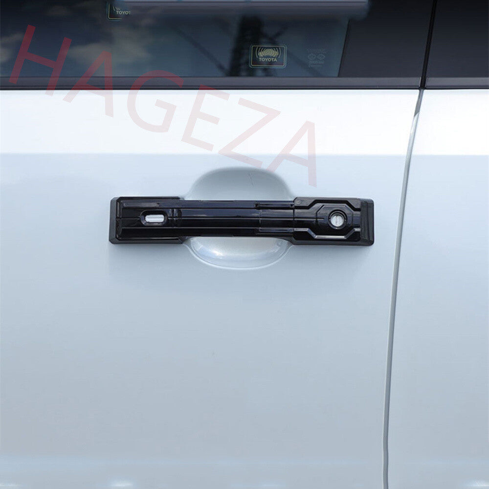 For Toyot@ for Land Cruiser LC250 2024+ Side Door Handle Panel Cover ABS Matte Black