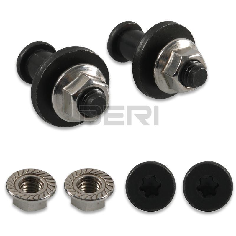 2X Rear Tailgate Striker Latch Lock Bolts for Chevrolet Silverado for GMC for Sierra Q