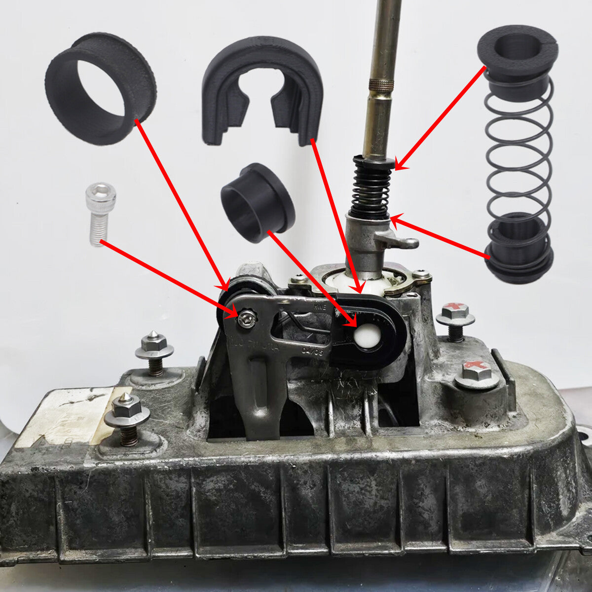 for VW for Golf for Jetta Upgrade Manual Trans Shift Lever Change Selector Linkage Bush