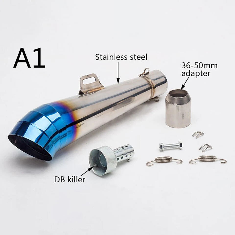 Dirt Bike Exhaust with DB Killer Muffler MSX125 REBEL 300 NINJA400 Z900 RC390 R1