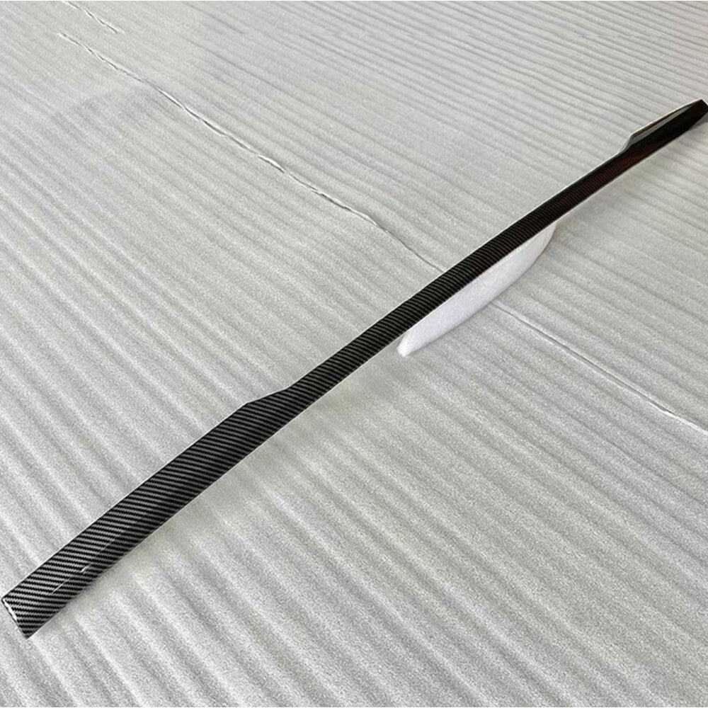 Carbon Fiber Style Rear Door Tailgate Trunk Trim Cover Fit for Range Rover Sport