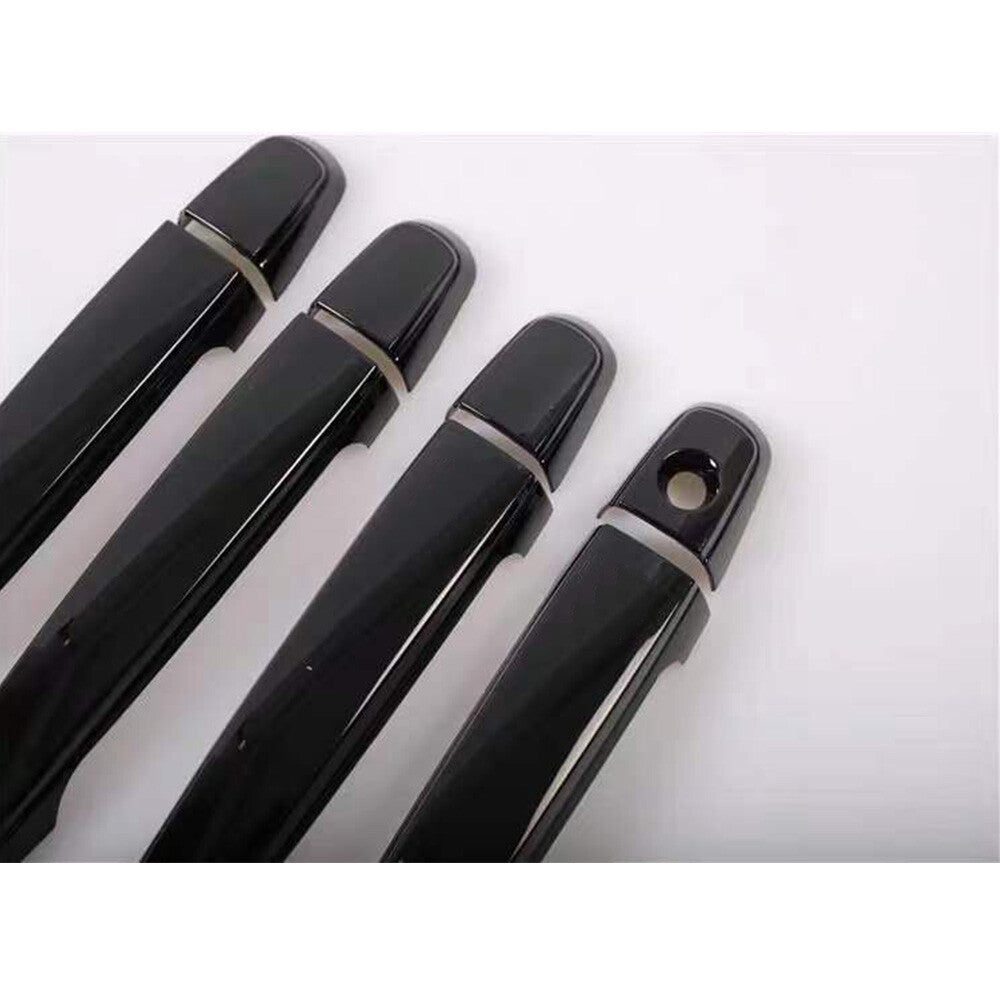 Gloss Black Door Handle Covers Trims For 05-11 for Avalon 03-10 4Runner 07-11 for Camry