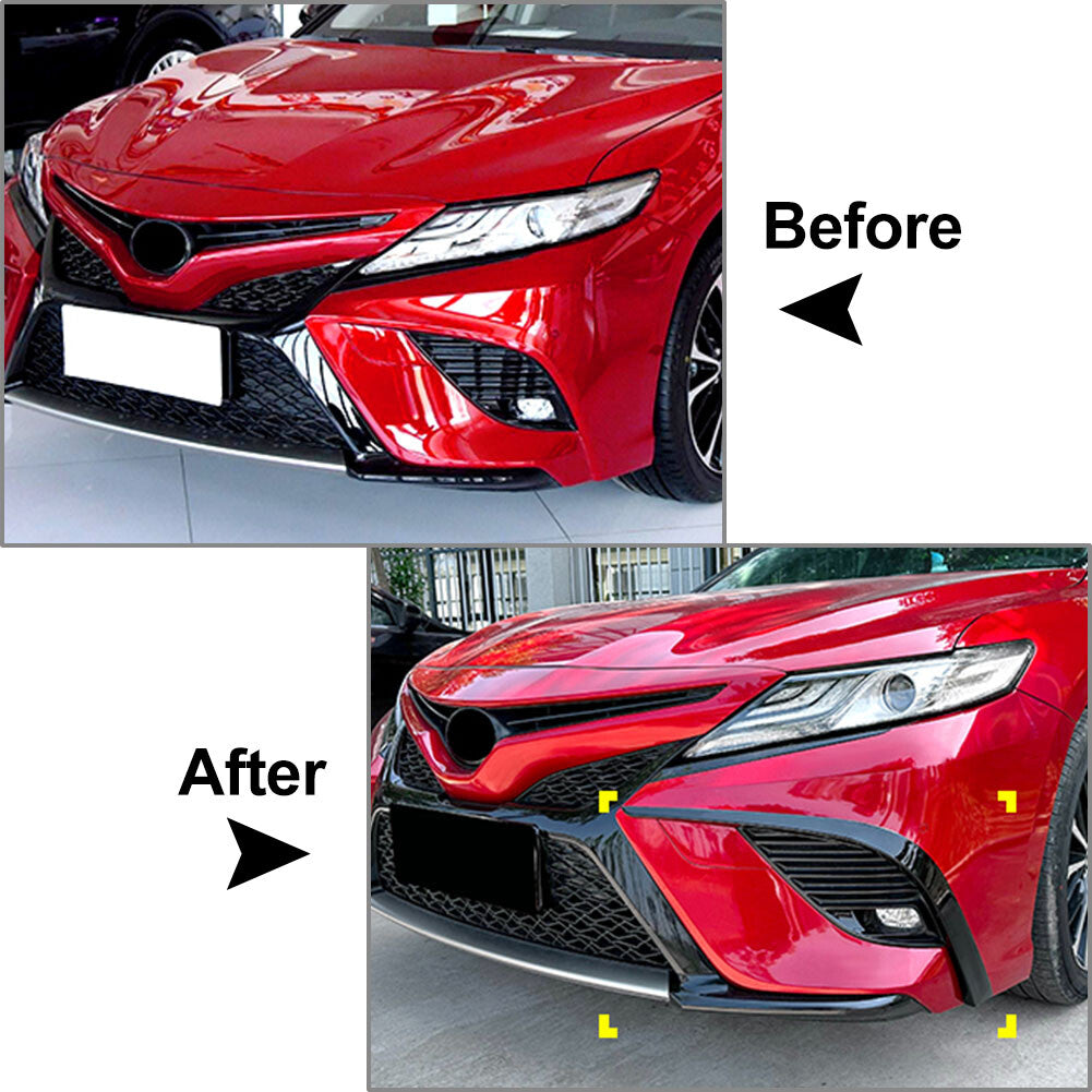 Front Bumper Fog Light Lamp Cover Trim for Toyota for Camry Sport Model 2018-2020