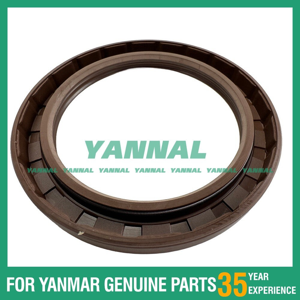 S3L crankshaft rear oil seal is suitable for excavator engine parts.