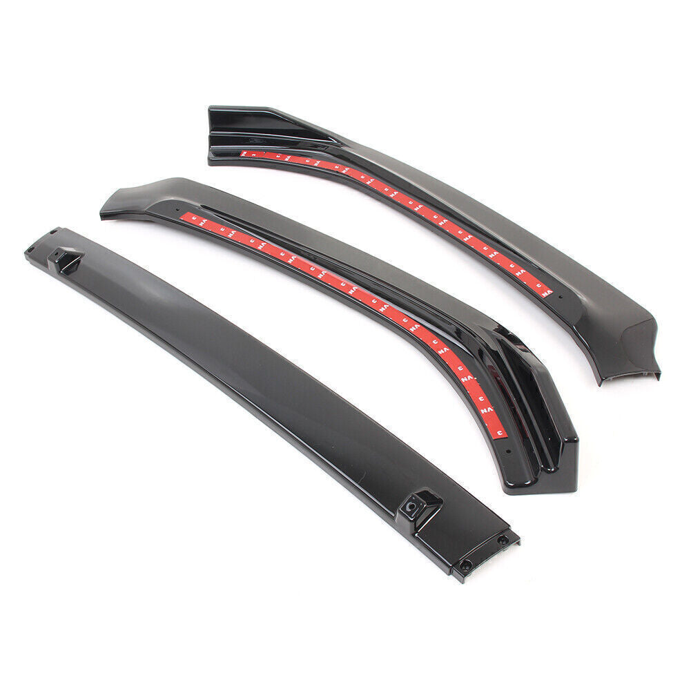 Front Bumper Lip Splitter Spoiler Side Skirt Protection for Honda Accord 2018-20