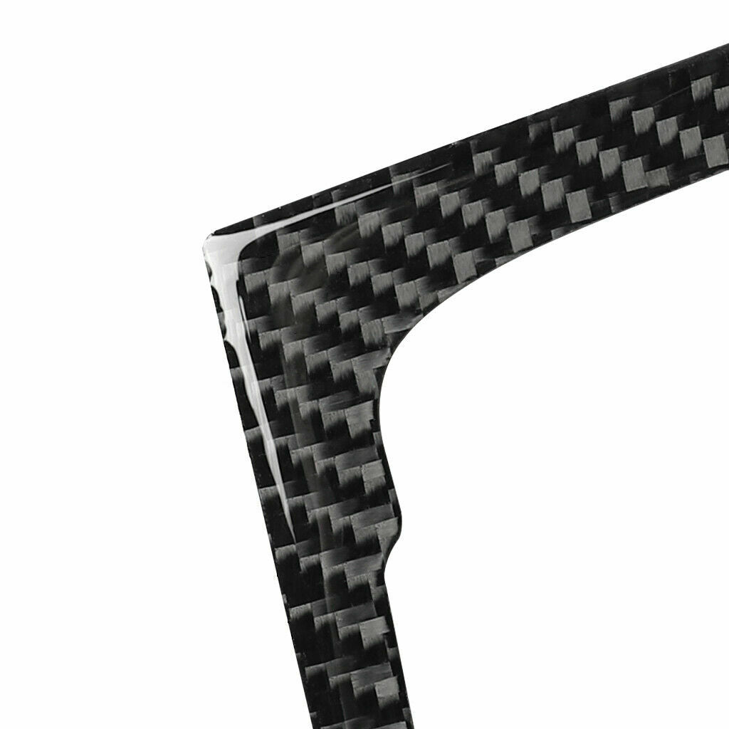 Carbon Fiber Console CD Panel Sticker Trim Fit for Audi for A4 B8 for A5 Q5 B7 2009-2016