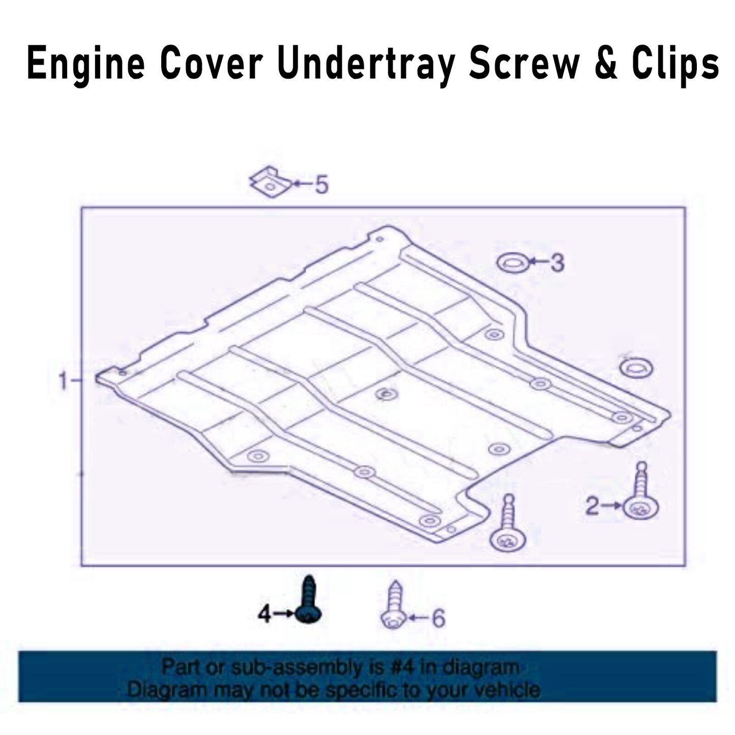 40x Bumper Engine Transmission Splash Shield Cover Rivet Clip Bolt Screw for BMW Q