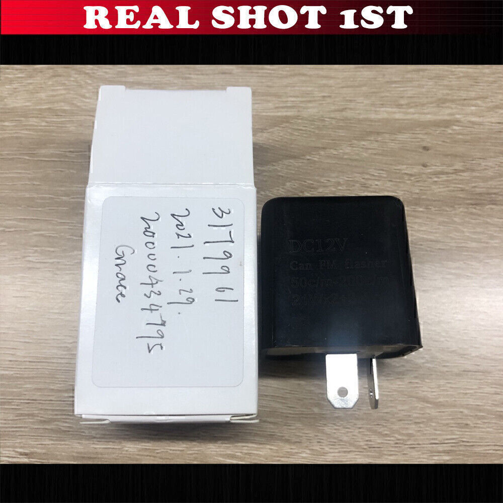 2 Pin LED Adjustable Flasher Relay Turn Signal Indicator fit for Honda Grom 125
