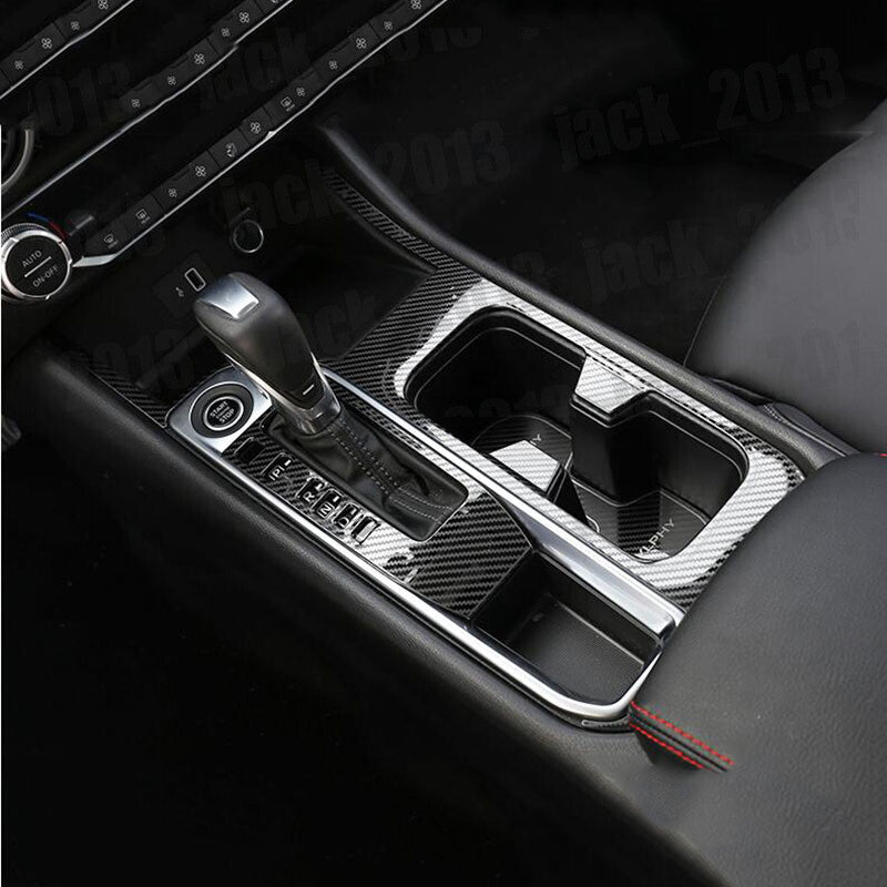 for Nissan Sylphy Sentra 2020-2024 carbon fiber central console Gear shift frame