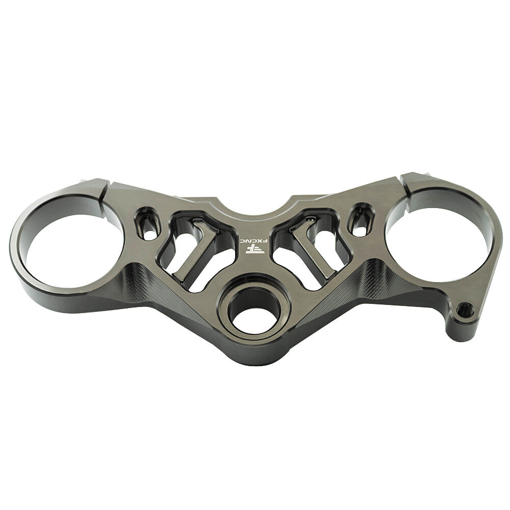 Suitable for RS4 125 GPR125 GPR150 2011 - 2016 CNC three-tree upper clamp mounting gray