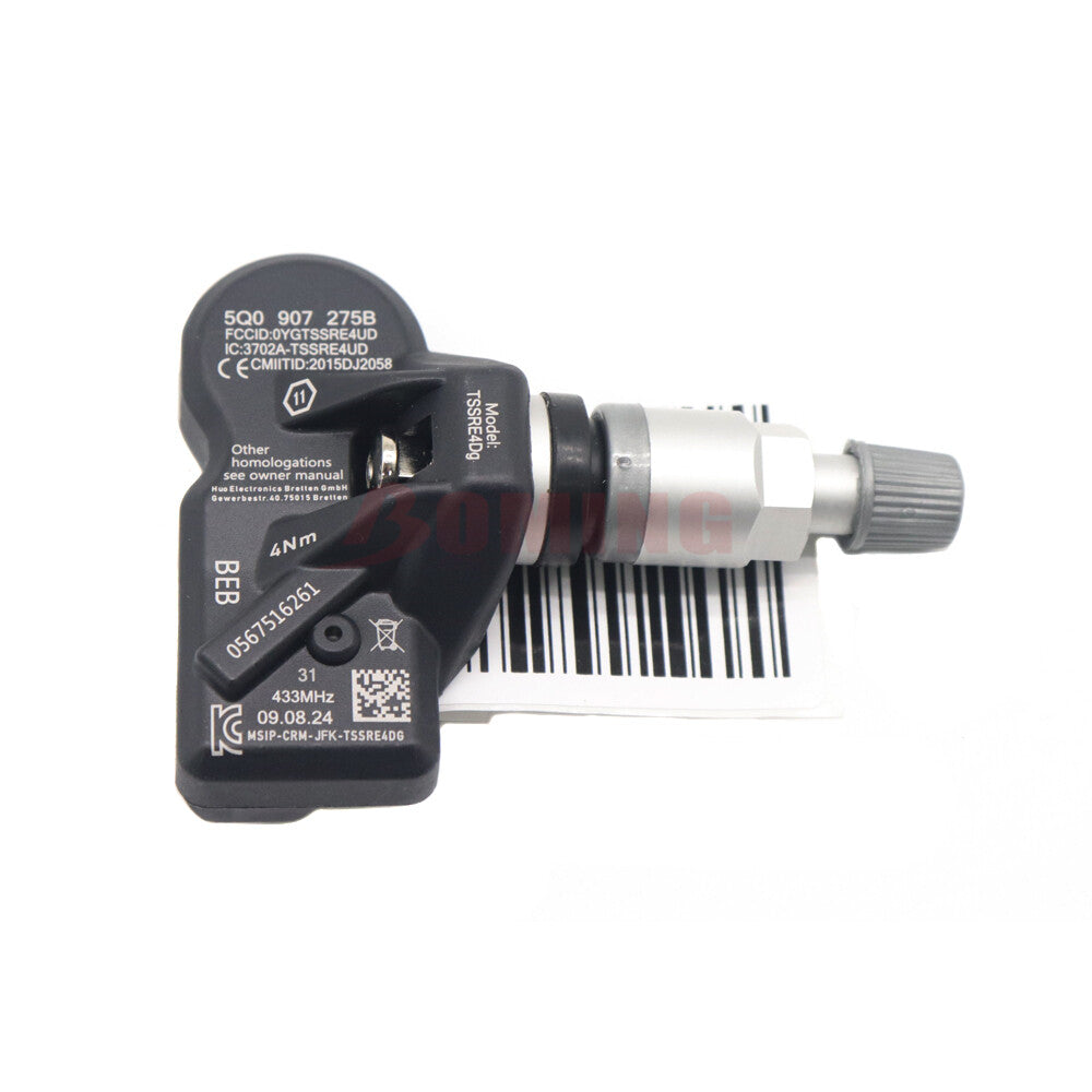4x Tire Pressure Sensor TMPS for Volkswagen for Porsche for Audi Q7 for Bentley 5Q0907275B