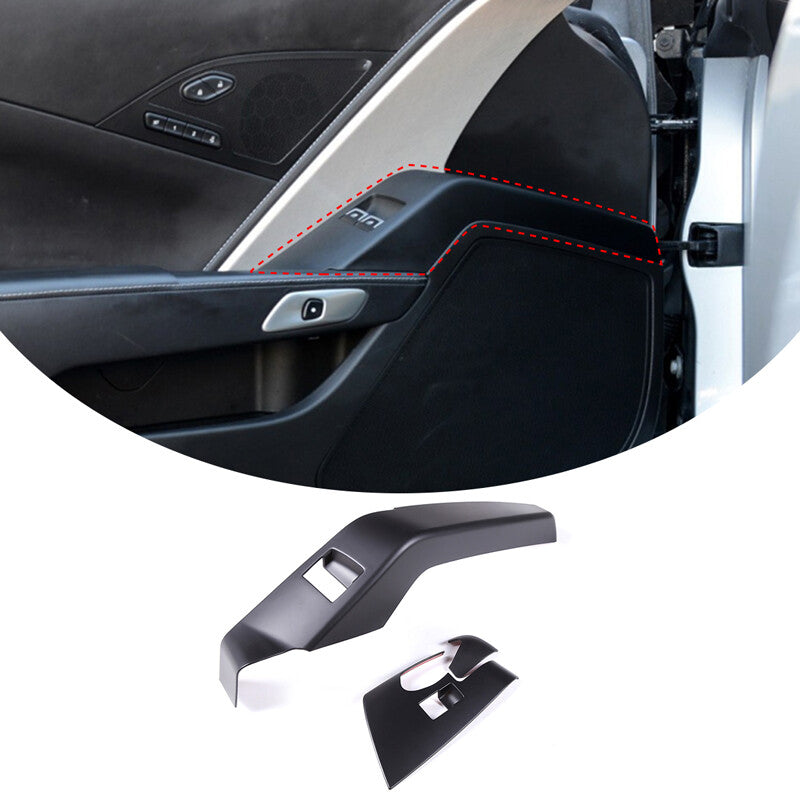 ABS Matte Black Exterior Mirror Cover Trim for FJ Cruiser 2007 - 2021- v