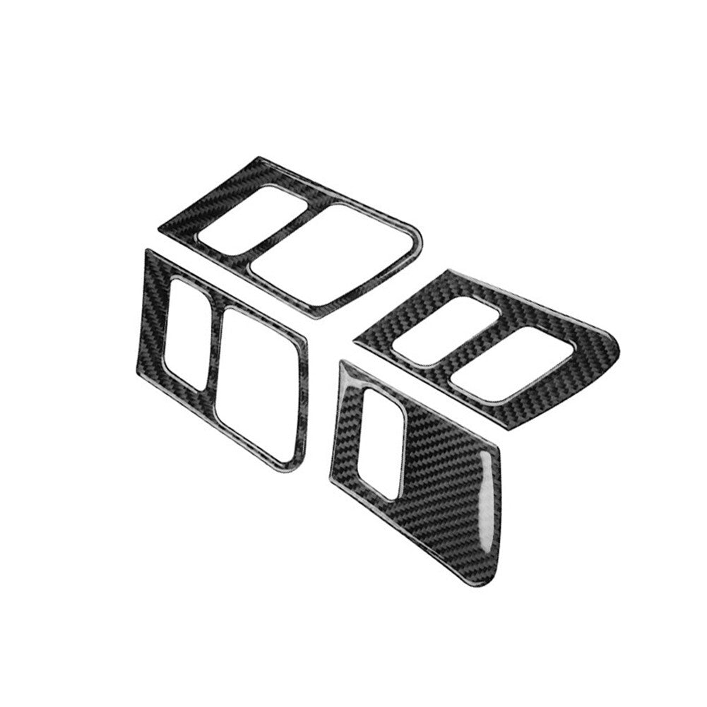 Carbon Fiber Interior LCD Screen Frame Cover Trim For Altima 2019-2022 v