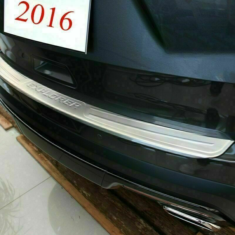 for ford Explorer 2016-2019 Stainless Rear Bumper Protector Cover Sill Guard