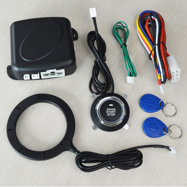 Keyless entry, push-start button, RFID lock, engine start, ignition, and car alarm are all very good. n