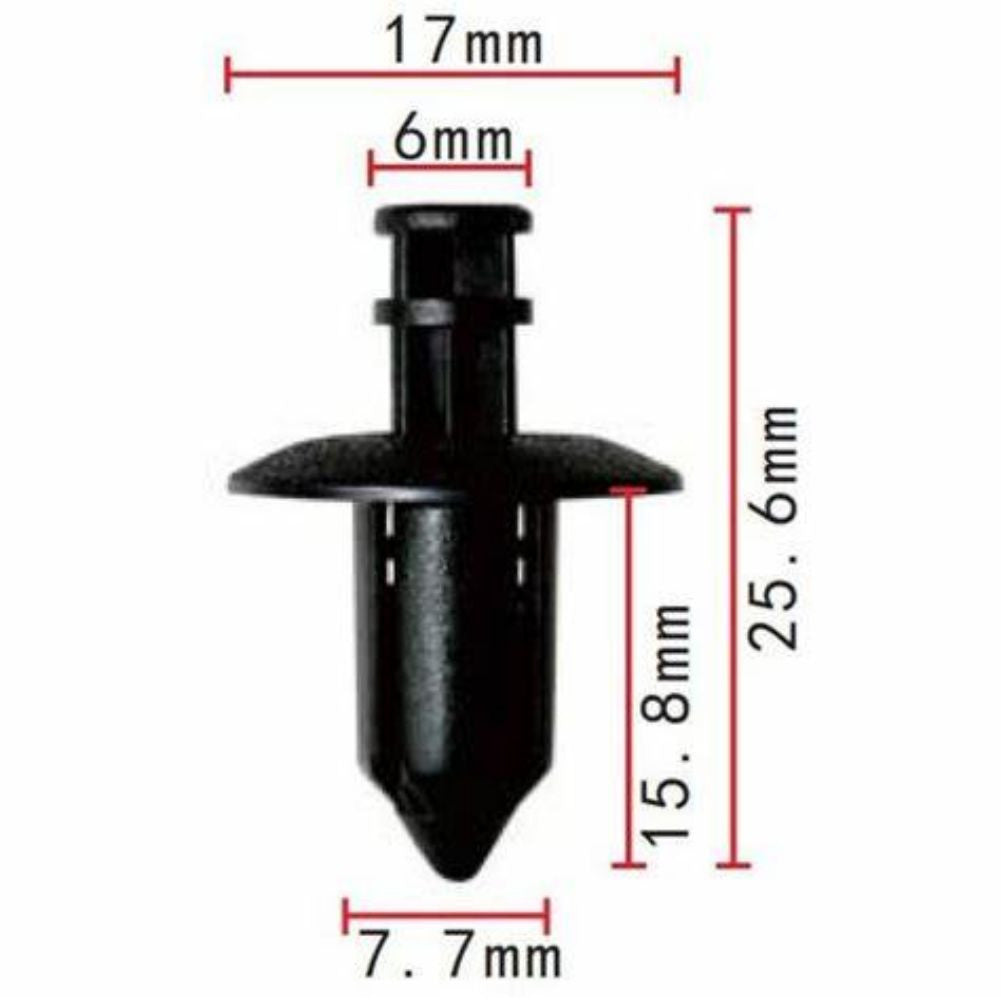 9046708187 10x Trim Panel Clips for Honda CR-V Accord for Acura