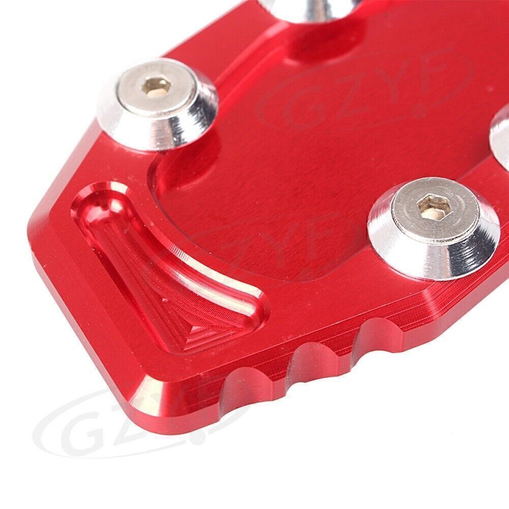 Motorcycle Kickstand Side Stand Plate Pad for YAMAHA YZF R3 2015-2016 4 Colors Q