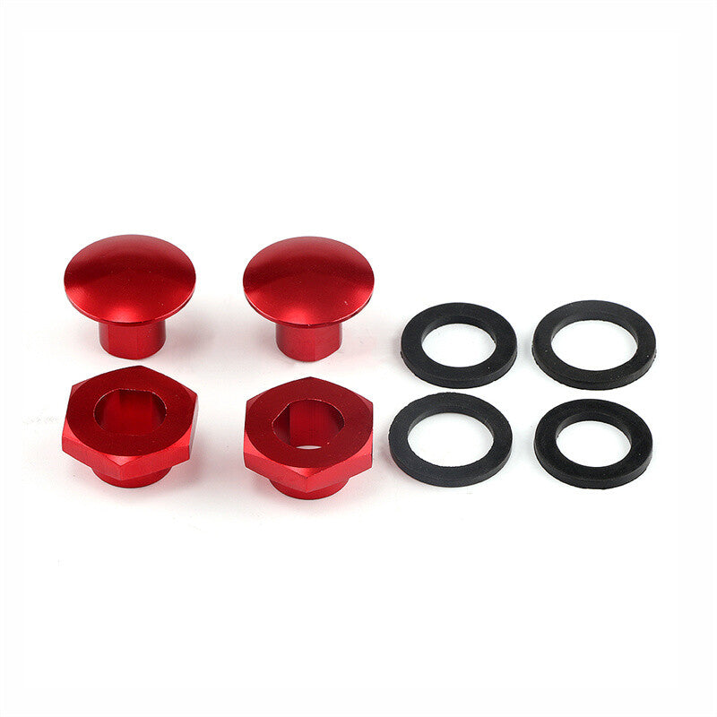 Rear Window Strut Hardware Kit for 92-95 for Honda for Civic 3Dr Hatchback EG6 CRV Red