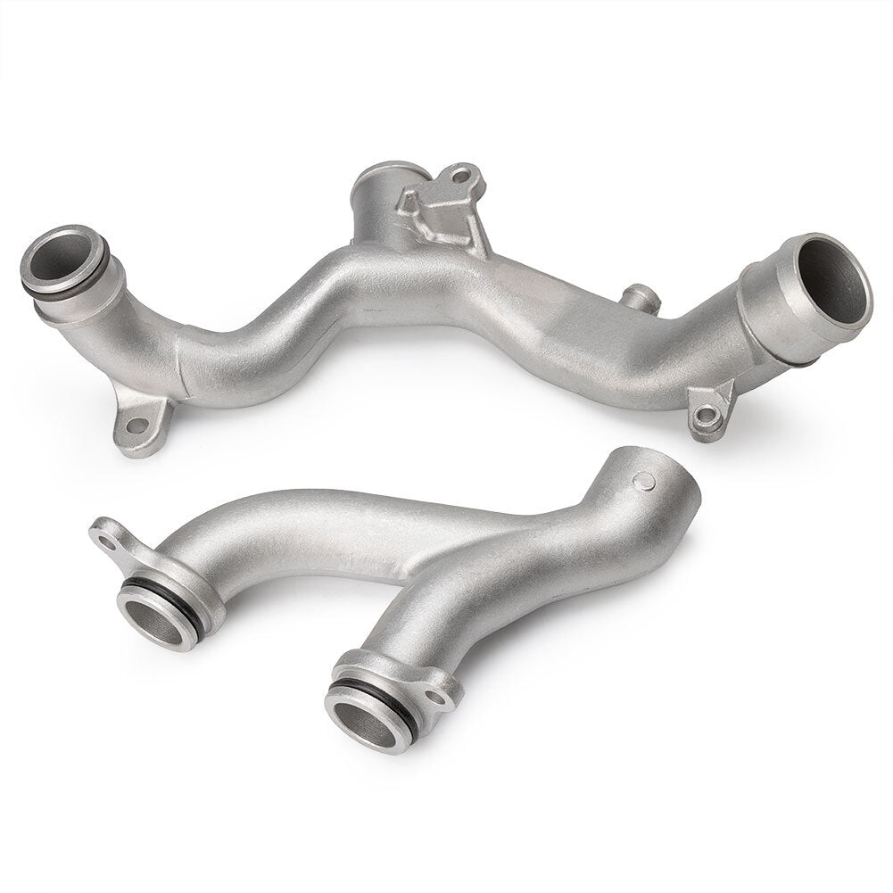 Metal Coolant Pipe Kit LR092992+LR090630 for Jaguar XF for Land Rover V6 V8 Engine