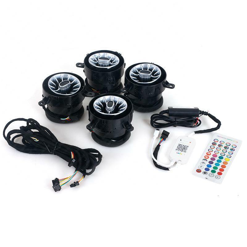 4-Pack LED Front Vent Ambient Lights for Jeep for Wrangler JL (2018-2021)