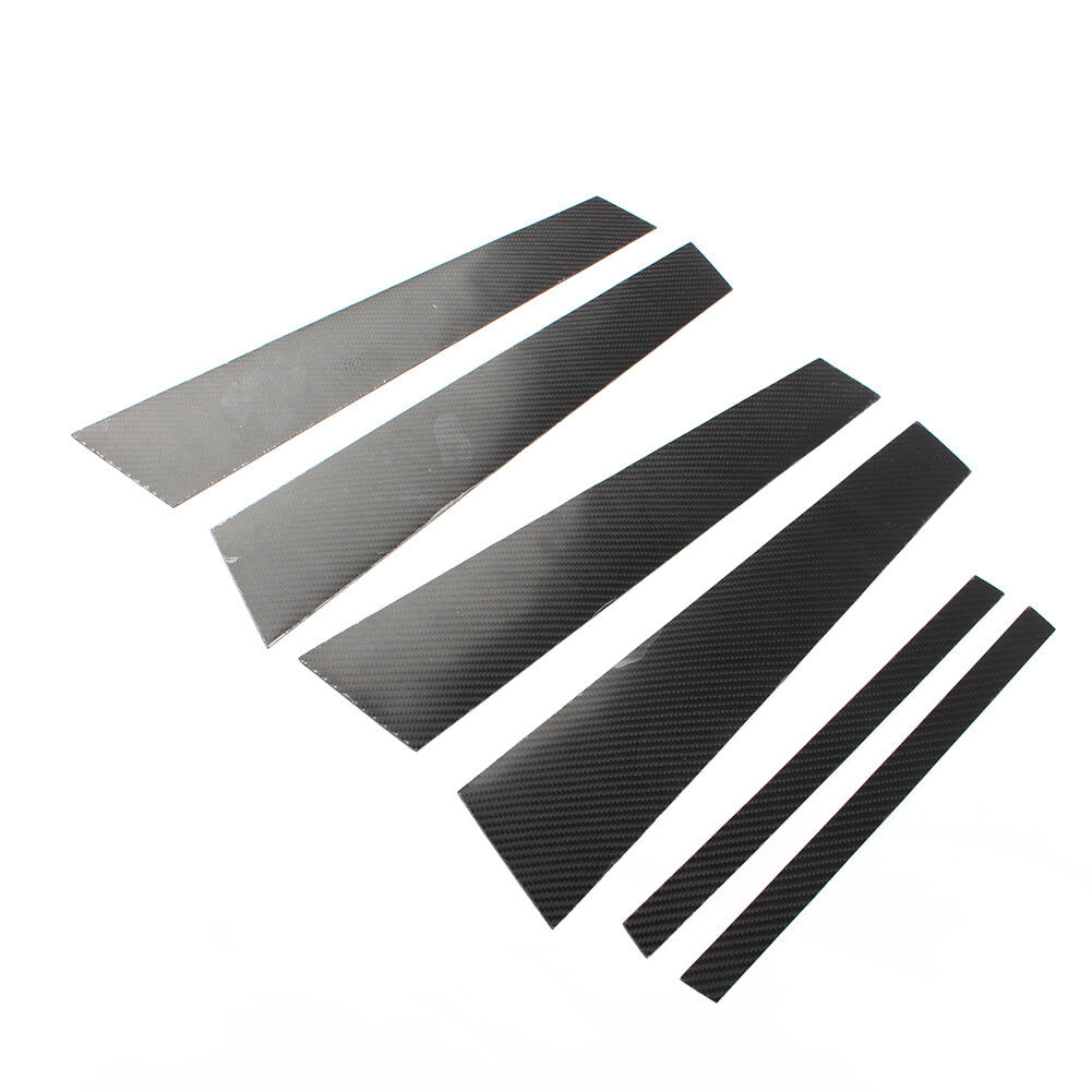 Car Exterior Door Window B Pillar Post Cover Trim for BMW 3 Series G20 2019 2020