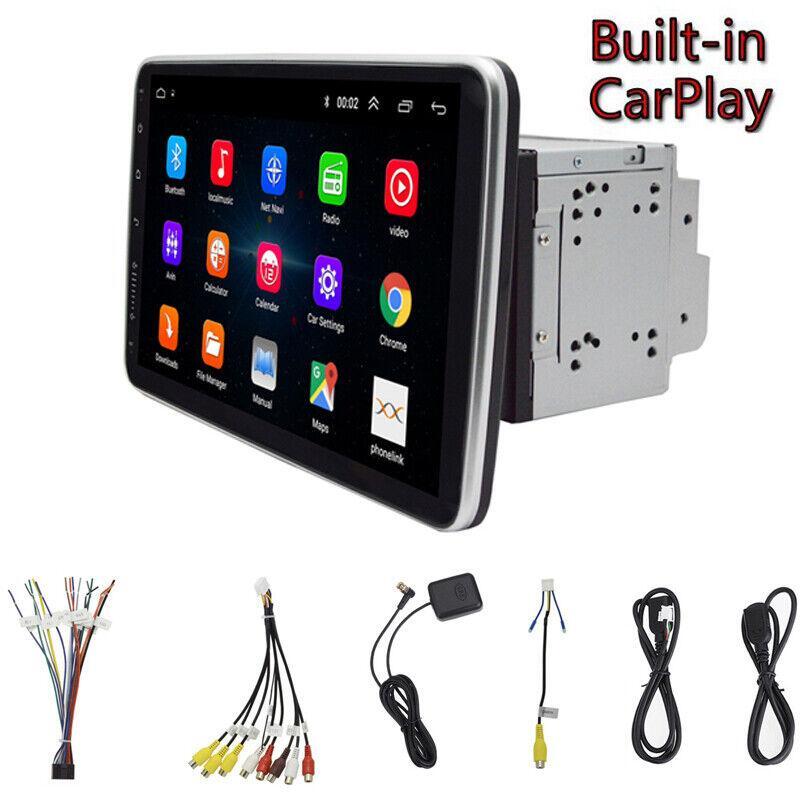 High-definition CarPlay 2 Dinner 10.1-inch Android 9.1 Car Radio GPS Navigation 360° Horizontal Rotation - n