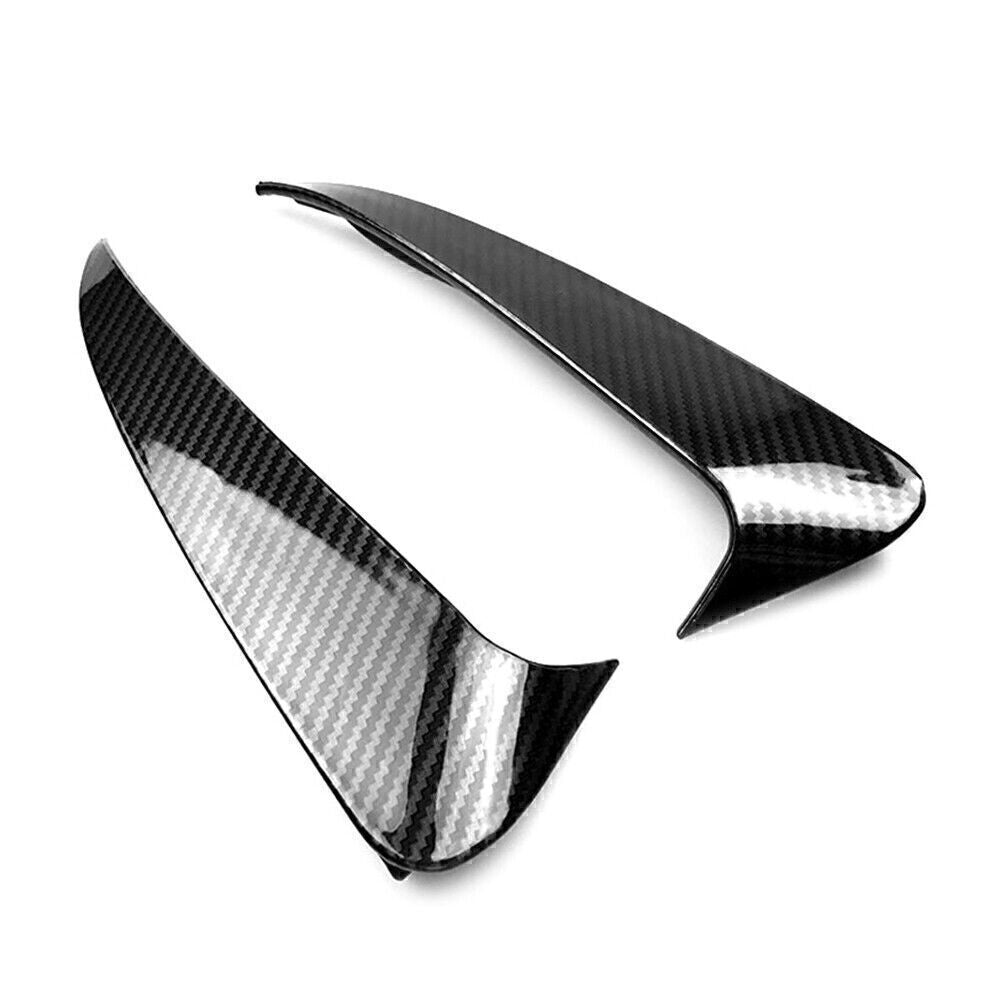 Pair Rear Bumper Splitter Spoiler Air Vent for Mercedes-Benz C Class Coupe C205