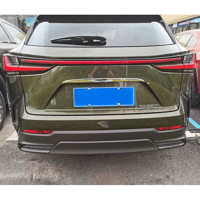 for Hyundai Kona 2018-2023 Chrome Rear Trunk Side Pillar Panel Spoiler Trims 4X v