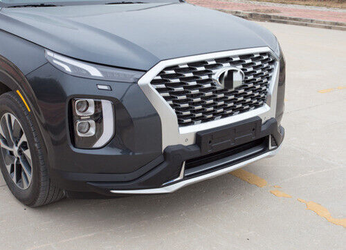ABS Plastic Exterior Bumper Front Rear Board Guard for Hyundai Palisade 20-22 2x