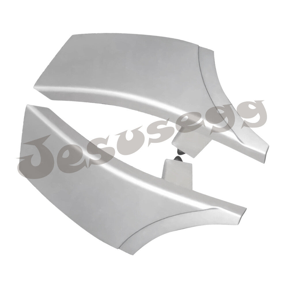 2X Front Bumper Grille Headlight Lower Filler For 07-14 for Toyota FJ Cruiser Silver