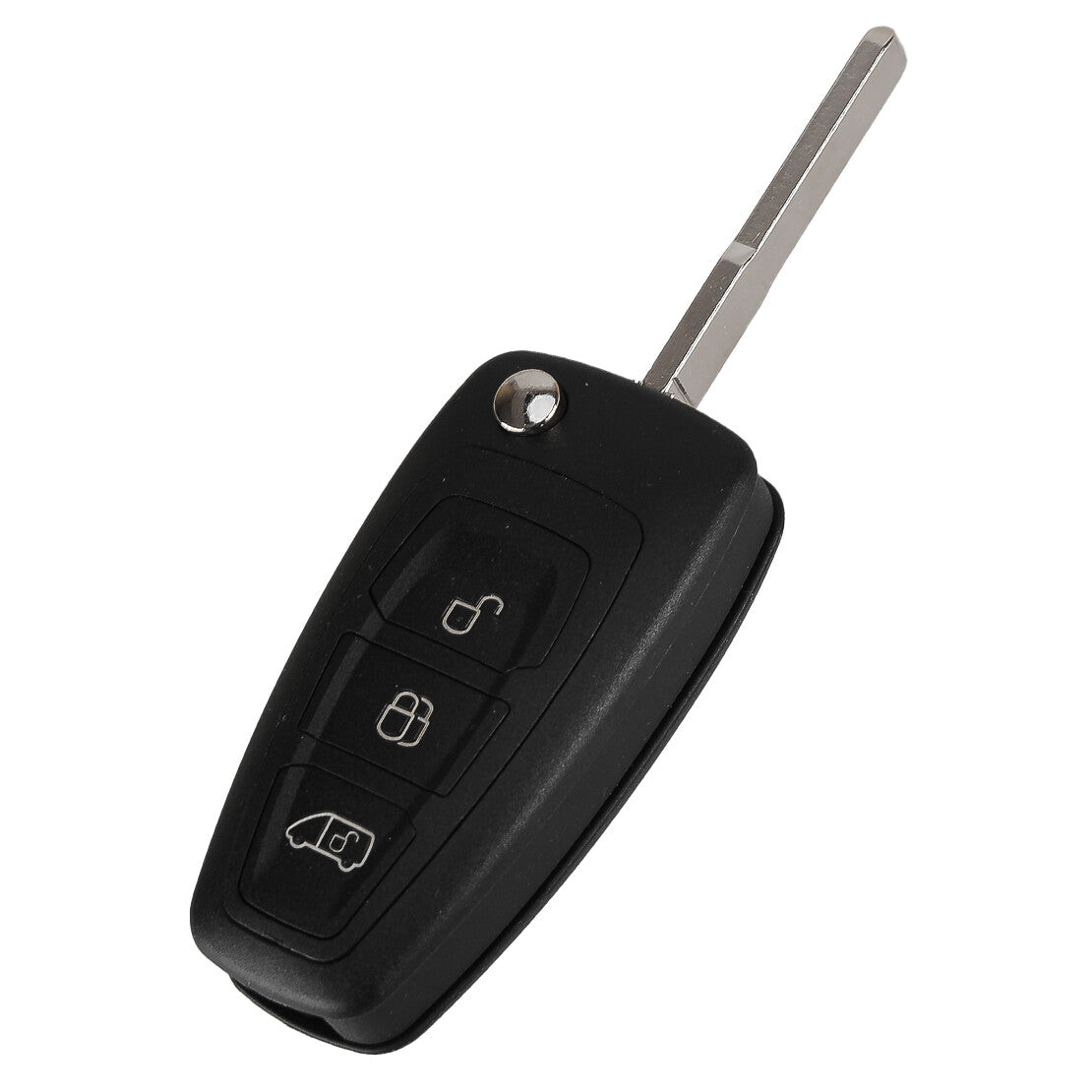Uncut Flip Key Shell Case 3Button fit for Transit Tourneo Custom 2016-2020 v