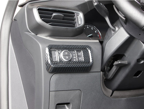 6pcs for Hyundai Santa Fe 2019-2021 Car Front Grille LED Light Style Trim v
