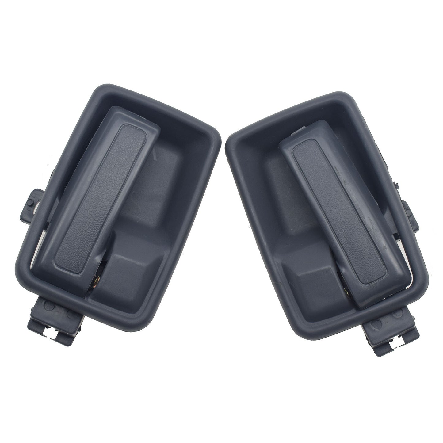 2PCS Gray Interior Door Handle Front Left Right For 1989-2001 for Isuzu Pickup TFR