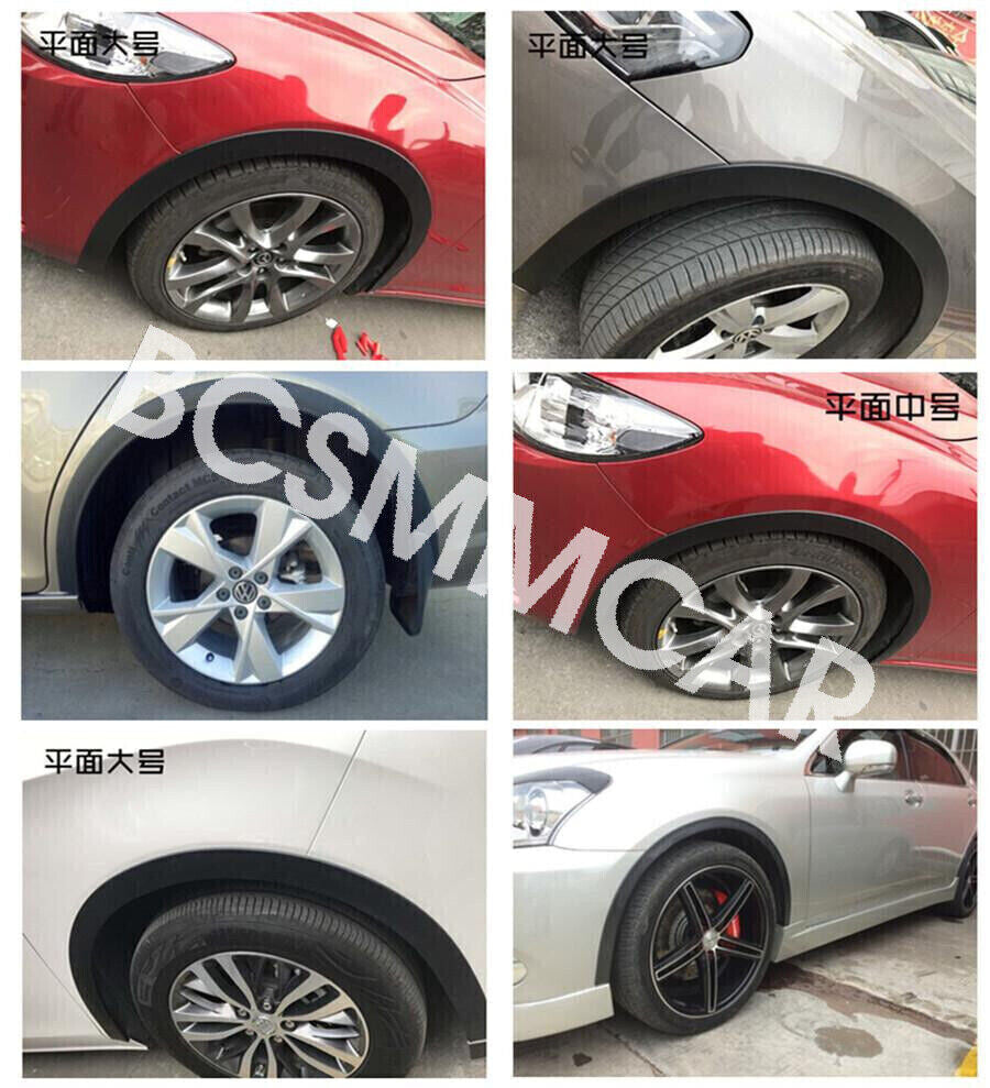 Wheel Eyebrow Trim Protect Strips Fender Flares Rubber For Car Truck Accessories