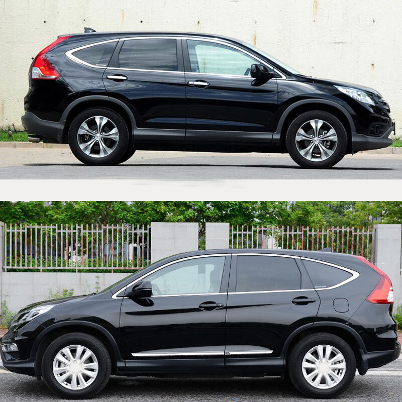 4x Chrome Body Side Molding Trim for Honda CRV CR-V 2012 13 2014 2015 2016 auto