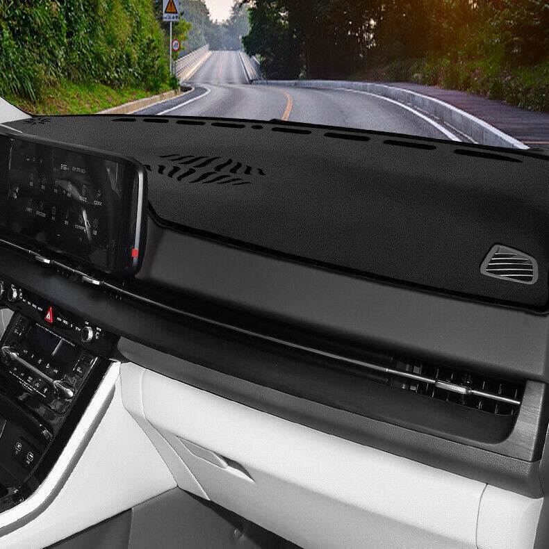 for Kia Carnival 2022-2024 Black Dashboard Dash Cover Dashmat Mat Carpet Pad 1X