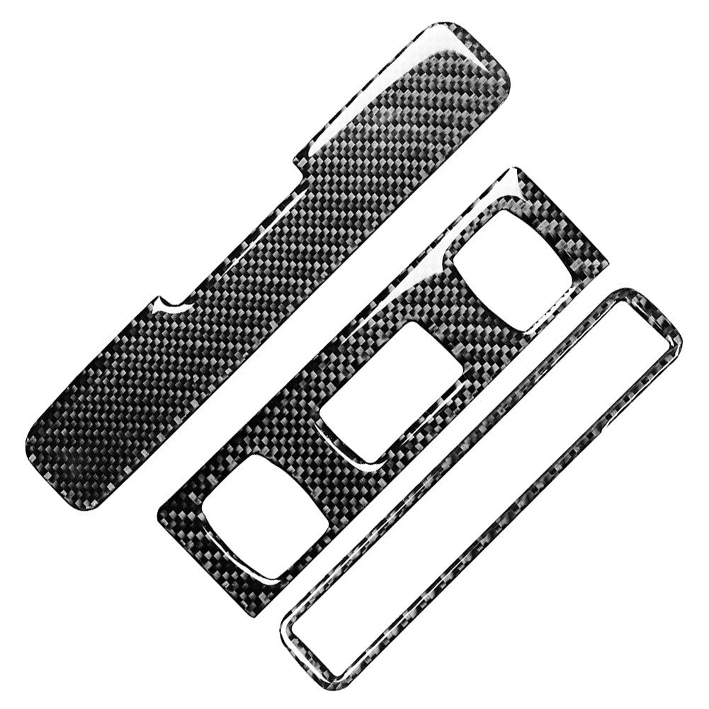 Hardtop Car Reading Light Panel Cover Kit for Audi TT 8N 2001-2006 Carbon 3Pcs