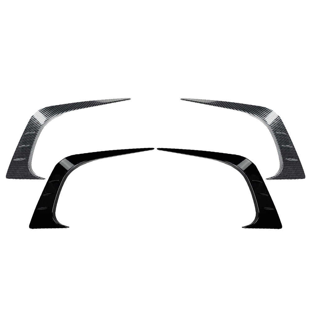 Front Bumper Fog Light Splitter Lip Spoiler Guard Cover Trim Fit for Honda for Civic