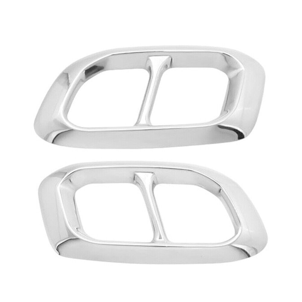 Exhaust Muffler Pipe Tip Tailpipe Cover Trim Fit for Benz GLC GLE GLS X253 W167 20+