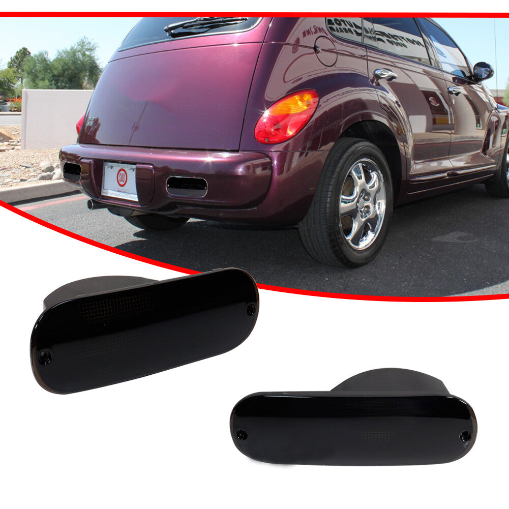 LED Rear Backup/Reverse Light Housing Kit Black for 2001-05 for for CHRysler PT Cruiser - v