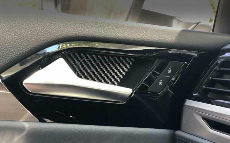For Highlander 2020-2022 ABS Chrome Car Door Handle+Door Bowl Trim Cover v